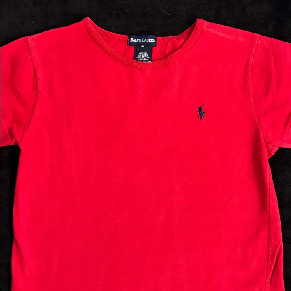 Girls Polo by Ralph Lauren Short Sleeve T-Shirt Size 6X